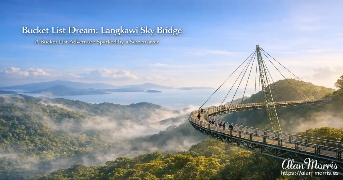 Bucket list Langkawi Skybridge banner.