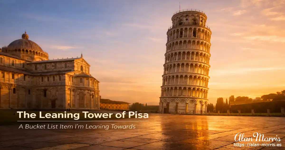 Bucket List: Tower of Pisa.