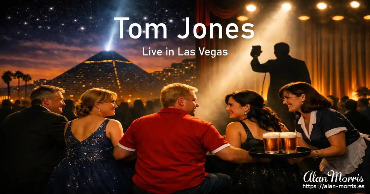 People at a table in a Las Vegas Cabaret room.