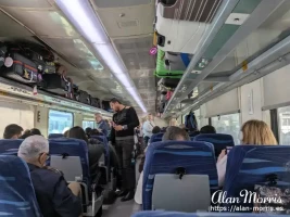 Train carriage we travelled to Lucknow in. Train carriage we travelled to Lucknow in.