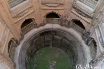 The Shahi Baoli stepwell in Bara Imambara, Lucknow.