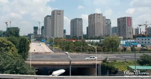 Tower blocks in downtown Beijing. Tower blocks in downtown Beijing.