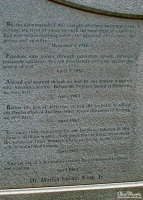 Inscription on the Martin Luther King Jr Monument Inscription on the Martin Luther King Jr Monument