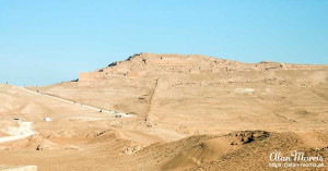 Temple of the Sun at the Pachacamac complex. Temple of the Sun at the Pachacamac complex.